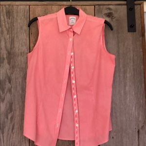 Brooks Brothers no-iron sleeveless shirt